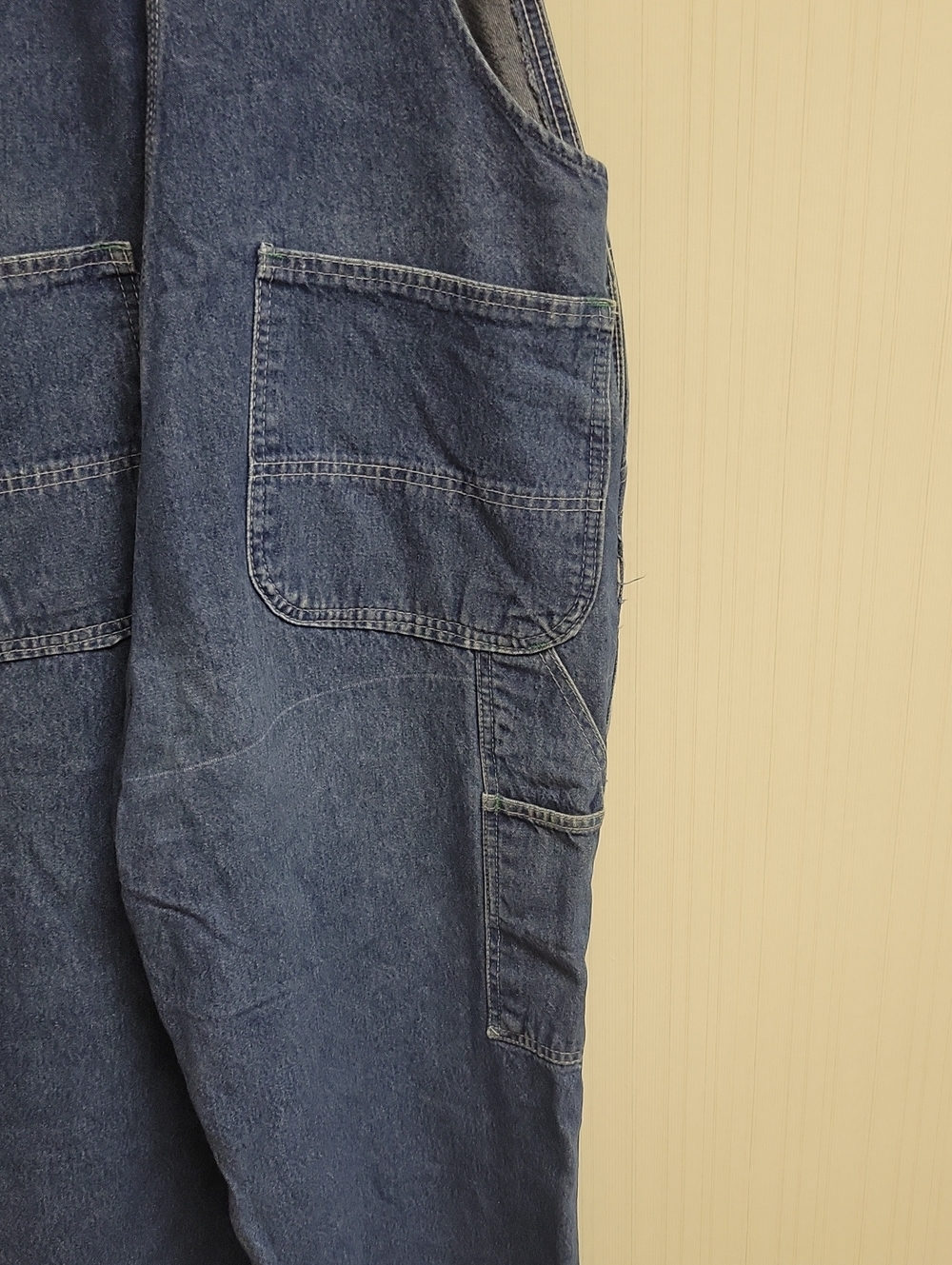 Lady Liberty Blue Denim Overalls, Women's 16. Farmhouse Utility Work Garden - Picture 6 of 7